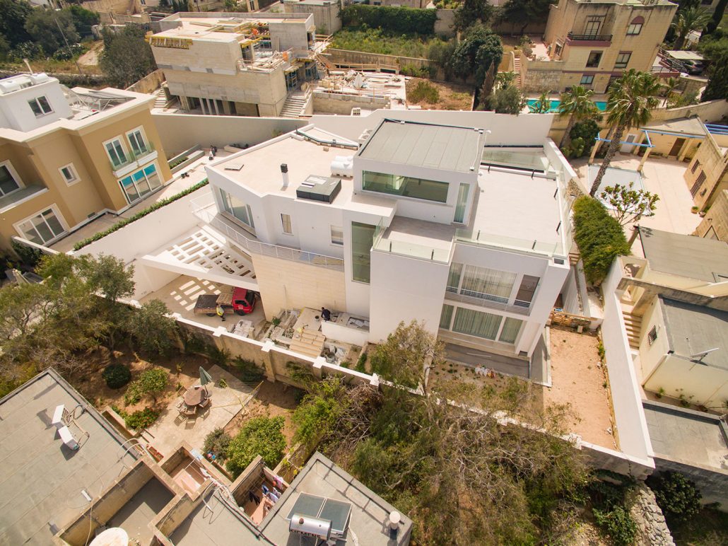 Massing from above