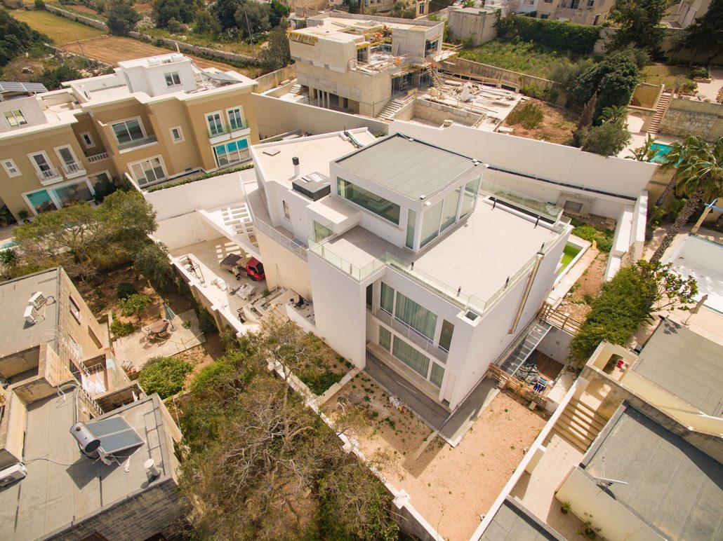 Terraces and pool deck