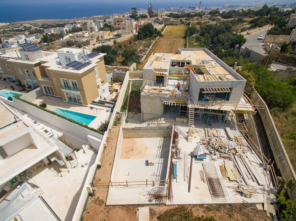 Construction progress