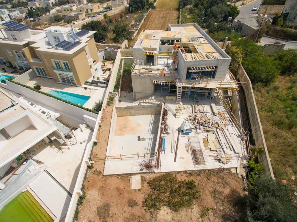 Construction progress